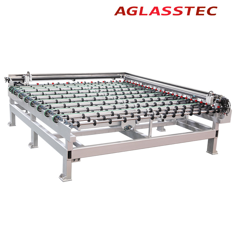  Glass Double Edger Processing Machine with Automatic Measuring Table